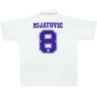 1996-97 Real Madrid Home Shirt Mijatovic #8 (Excellent) XL