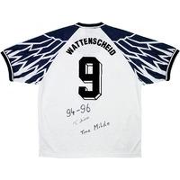 1994-95 SG Wattenscheid Match Issue Away Signed Shirt #9 (Milde)