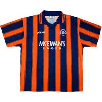 1993 94 rangers match issue away shirt 14