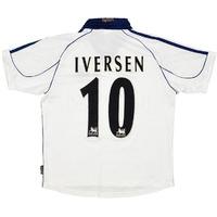 1999-01 Tottenham Home Shirt Iversen #10 (Very Good) Y