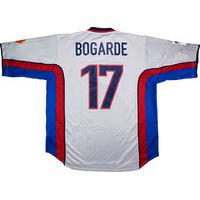 1999-00 Barcelona Match Issue Away Shirt Bogarde #17