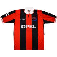 1999-00 Hapoel Haifa Match Worn UEFA Cup Home Shirt Atar #10 (v Ajax)