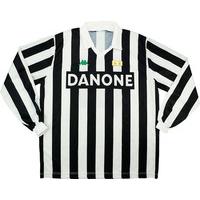 1993-94 Juventus Match Worn Home L/S Shirt #2 (Marocchi) v Genoa