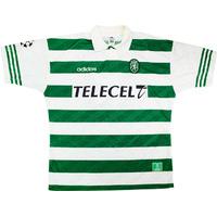 1997-98 Sporting Lisbon Match Issue Champions League Home Shirt Luis Miguel #13 (v Leverkusen)