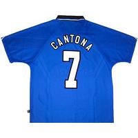 1996-97 Manchester United Third Shirt Cantona #7 (Very Good) XL