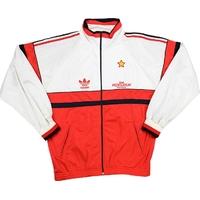 1990 92 ac milan adidas track jacket very good m