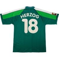 1997-99 Werder Bremen Home Shirt Herzog #18 (Good) M