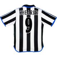 1999 00 newcastle home shirt shearer 9 excellent s