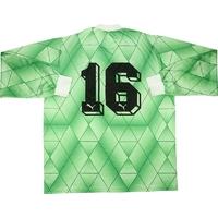 1989 90 werder bremen match issue away ls shirt 16