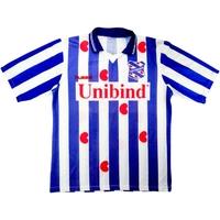 1992-93 Heerenveen Match Issue KNVB Beker Finale Home Shirt #15