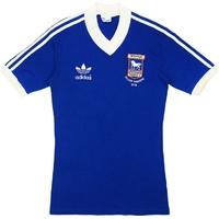 1979-81 Ipswich Match Worn Home Shirt #4 (Thijssen)