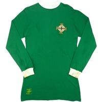 1971 Northern Ireland Match Worn Home L/S Shirt #4 (O\'Kane) v Scotland