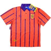 1993 95 scotland away shirt wtags l