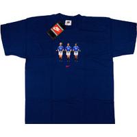 1997-99 Rangers Nike \'Foosball\' T-shirt *BNIB* XL