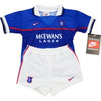 1997-99 Rangers Home Shirt & Shorts Kit *BNIB* BABY