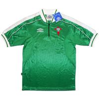 1998-99 Racing Ferrol Home Shirt *BNIB* BOYS