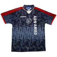 1996 97 ajax match issue away shirt 5 bogarde