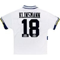 1994-95 Tottenham Home Shirt Klinsmann #18 (Excellent) L