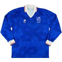 1992-93 Holland Match Issue Third L/S Shirt #21