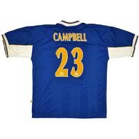 1997 98 tottenham away shirt campbell 23 very good l