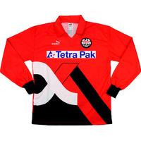 1993-94 Eintracht Frankfurt Home L/S Shirt (Excellent) XL