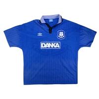 1995 97 everton home shirt very good m