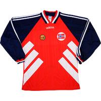 1994 Norway Match Worn Home L/S Shirt #11 (Bohinen) v Holland