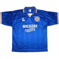 1994 96 leicester home shirt very good l