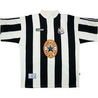 1995 97 newcastle home shirt very good xl