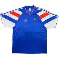 1991-93 France Youth Match Issue Home Shirt #11