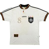 1997 Germany Match Worn Home Shirt #8 (Wosz) v Armenia
