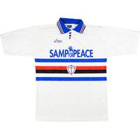 1995 Sampdoria Match Issue Away Shirt #20 (v Rangers)