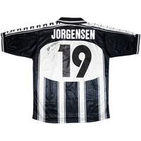1999 00 udinese home signed shirt jorgensen 19 xl