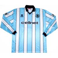 1998-99 Middlesbrough Match Issue Away L/S Shirt Baker #24