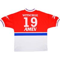 1996-97 Utrecht Match Worn Home Shirt Witschge #19