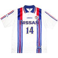 1997 Yokohama Marinos Match Issue Away Shirt #14 (Matsuda)