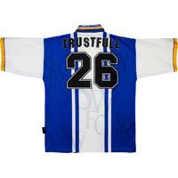 1995 97 sheffield wednesday home shirt trustfull 26 very good l