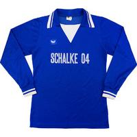 1978-79 Schalke Home L/S Shirt (Very Good) M