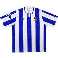 1991-93 Sheffield Wednesday Home Shirt (Very Good) XL