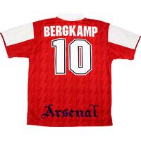 1995 96 arsenal home shirt bergkamp 10 very good xxl