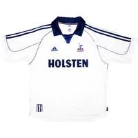 1999 01 tottenham home shirt excellent l