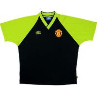 1998 99 manchester united umbro training shirt good l