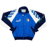 1990 92 italy diadora track jacket excellent l