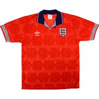 1990-93 England Away Shirt (Very Good) L