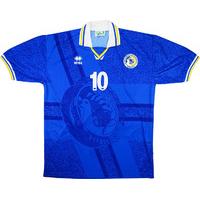 1997-99 Cyprus Match Issue Home Shirt #10