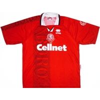 1997 middlesbrough fa cup finalists home shirt excellent s