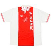 1991-93 Ajax Home Shirt (Excellent) XL