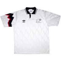 1991-93 Derby County Home Shirt (Good) S