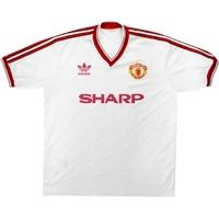 1986-88 Manchester United Away Shirt (Excellent) M