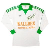 1980 Koparit Match Worn Away L/S Shirt #8 (Turunen)